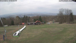 Spodní část sjezdovky