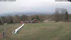 Spodní část sjezdovky