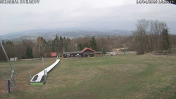 Spodní část sjezdovky