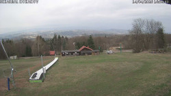 Spodní část sjezdovky