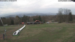 Spodní část sjezdovky