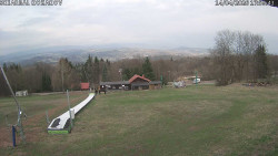 Spodní část sjezdovky