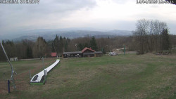 Spodní část sjezdovky