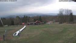 Spodní část sjezdovky