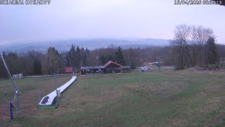 Spodní část sjezdovky