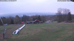 Spodní část sjezdovky