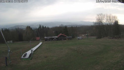 Spodní část sjezdovky