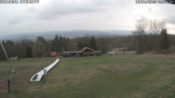 Spodní část sjezdovky