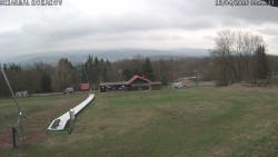 Spodní část sjezdovky