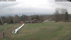 Spodní část sjezdovky