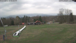 Spodní část sjezdovky