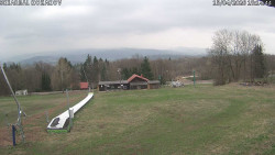 Spodní část sjezdovky