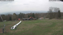 Spodní část sjezdovky