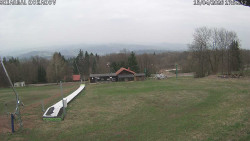 Spodní část sjezdovky