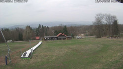 Spodní část sjezdovky