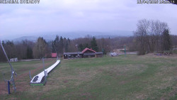 Spodní část sjezdovky