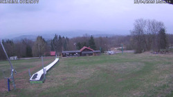 Spodní část sjezdovky