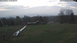 Spodní část sjezdovky