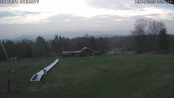 Spodní část sjezdovky