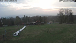 Spodní část sjezdovky