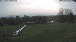 Spodní část sjezdovky