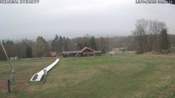 Spodní část sjezdovky