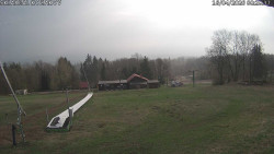 Spodní část sjezdovky