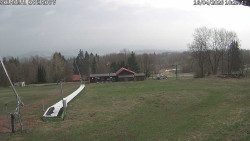 Spodní část sjezdovky