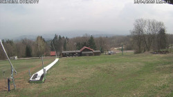 Spodní část sjezdovky