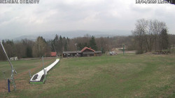 Spodní část sjezdovky