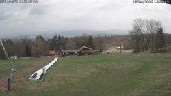 Spodní část sjezdovky