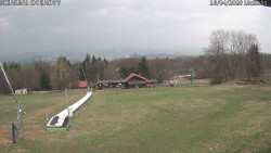 Spodní část sjezdovky