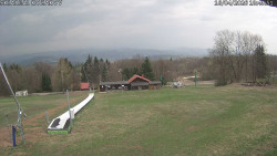 Spodní část sjezdovky