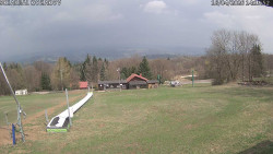 Spodní část sjezdovky