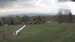 Spodní část sjezdovky