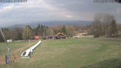 Spodní část sjezdovky