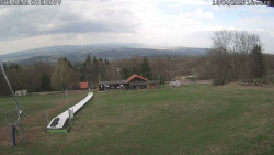 Spodní část sjezdovky