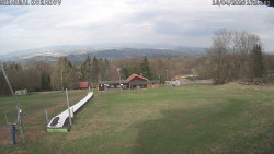 Spodní část sjezdovky