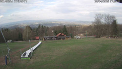 Spodní část sjezdovky