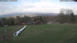 Spodní část sjezdovky