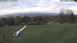 Spodní část sjezdovky