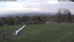 Spodní část sjezdovky