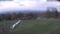 Spodní část sjezdovky