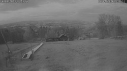 Spodní část sjezdovky