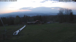 Spodní část sjezdovky