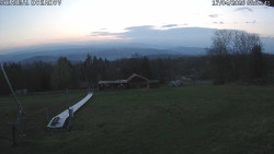 Spodní část sjezdovky