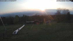 Spodní část sjezdovky