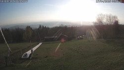 Spodní část sjezdovky