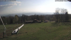 Spodní část sjezdovky