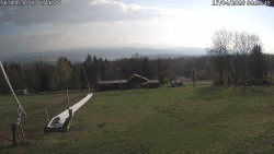 Spodní část sjezdovky